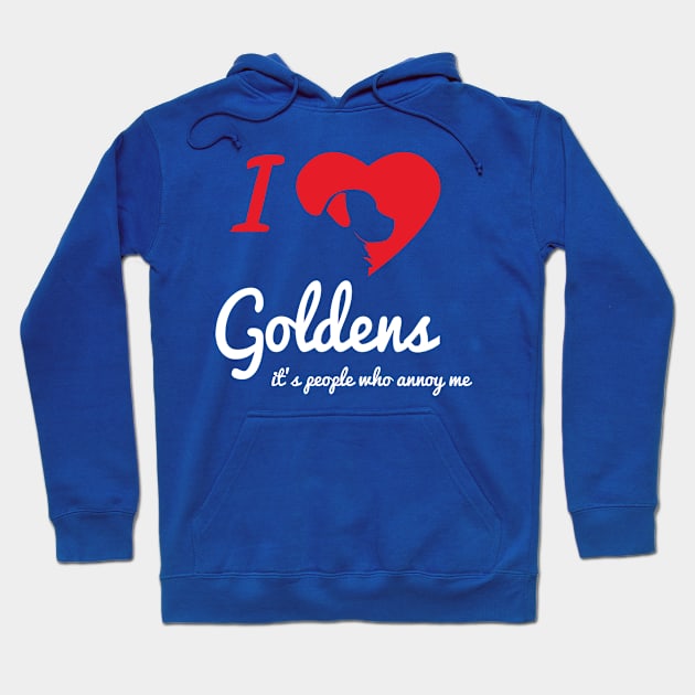 It's People Who Annoy Me - Goldens... Hoodie by veerkun